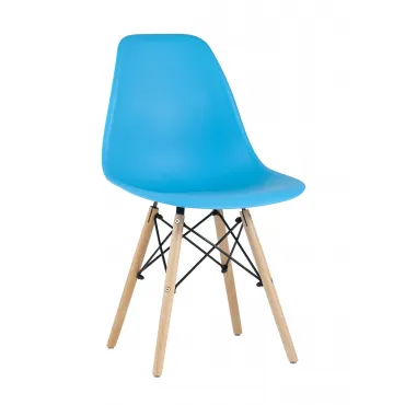 Стул Eames Style DSW бирюзовый (разборный каркас) Stool Group УТ000037588