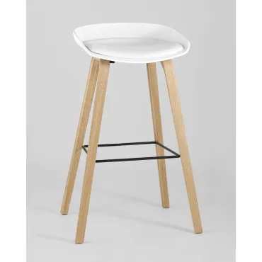 Стул барный LIBRA SOFT БЕЛЫЙ 2 шт Stool Group УТ000038347 от ImperiumLoft