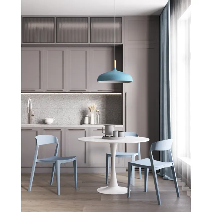 Стул Moris пластик голубой Stool Group УТ000039256 от ImperiumLoft