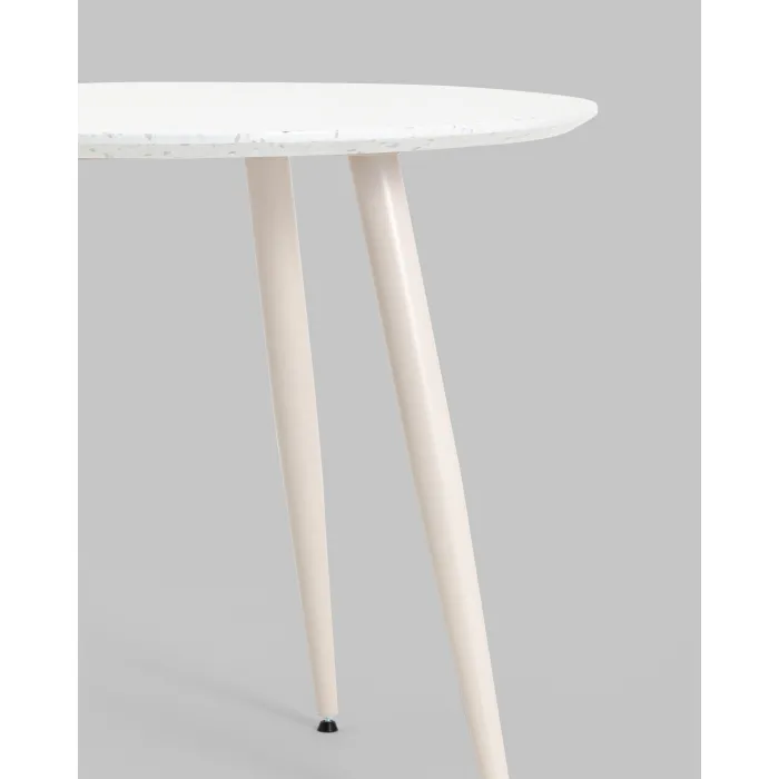 Стол обеденный Nymphaea D90 терраццо Stool Group УТ000039029 от ImperiumLoft