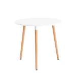 Стол круглый EAMES DST NEW D80 белый Stool Group УТ000039064 от ImperiumLoft