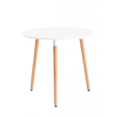 Стол круглый EAMES DST NEW D80 белый Stool Group УТ000039064