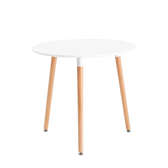 Стол круглый EAMES DST NEW D80 белый Stool Group УТ000039064 от ImperiumLoft
