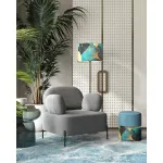 Пуф Кэрри с ящиком велюр Gingko Stool Group УТ000037323