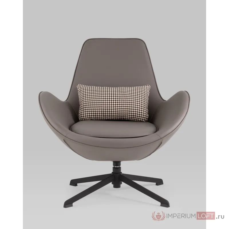 Кресло Ostra серый Stool Group УТ000038544 от ImperiumLoft