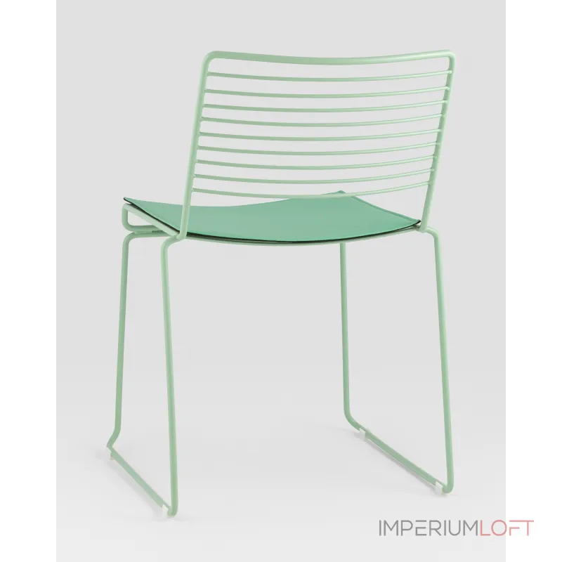 Стул обеденный Danny зеленый с подушкой Stool Group УТ000038986 от ImperiumLoft Стул обеденный Danny зеленый с подушкой Stool Group УТ000038986 от ImperiumLoft