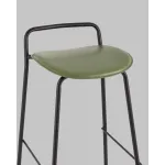 Стул барный Mantis экокожа зеленый Stool Group УТ000038916 от ImperiumLoft