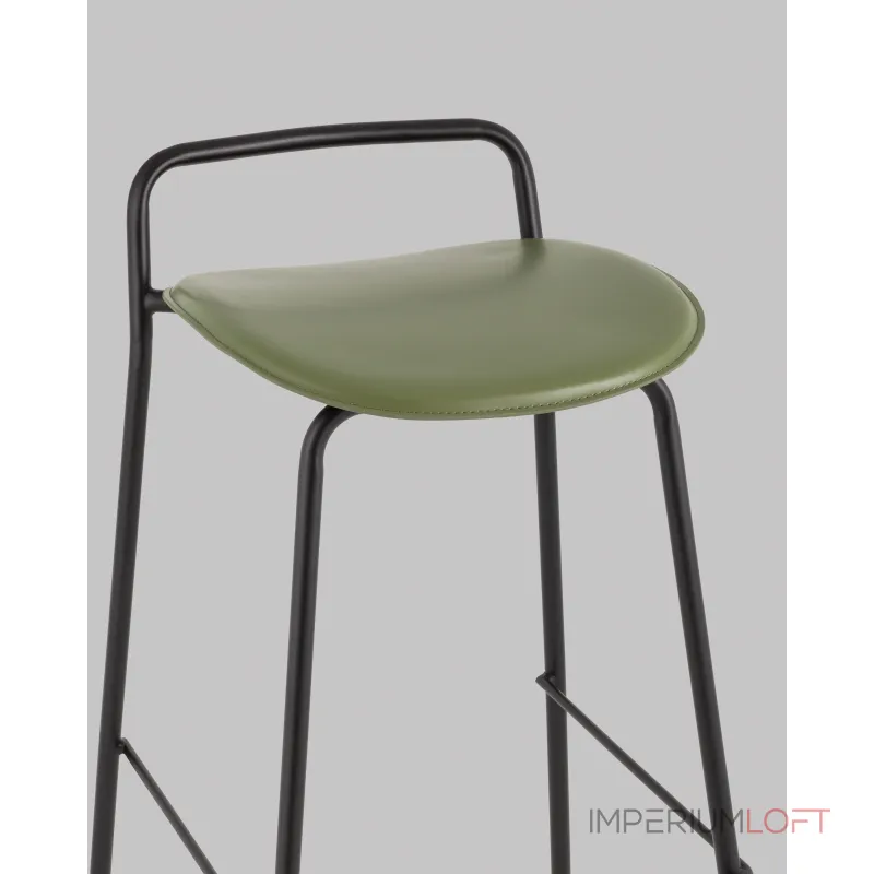 Стул барный Mantis экокожа зеленый Stool Group УТ000038916