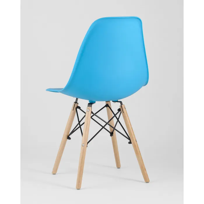 Стул Eames Style DSW бирюзовый x4 (разборный каркас) Stool Group УТ000037602 от ImperiumLoft