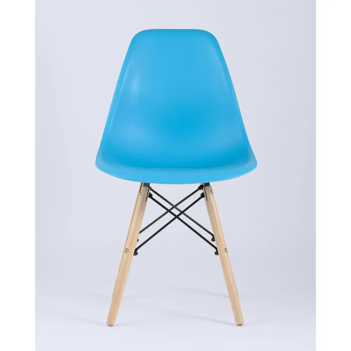 Стул Eames Style DSW бирюзовый x4 (разборный каркас) Stool Group УТ000037602 от ImperiumLoft