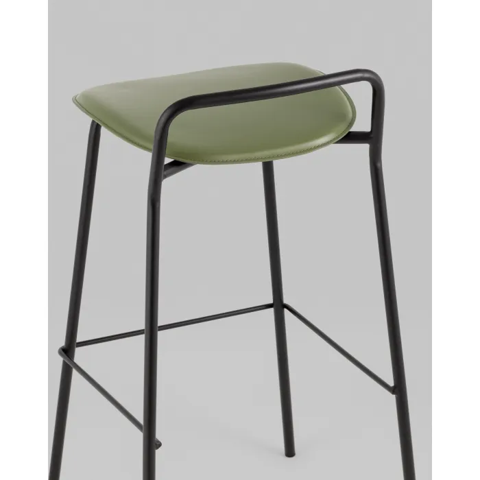 Стул барный Mantis экокожа зеленый Stool Group УТ000038916 от ImperiumLoft
