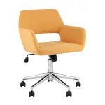 Стул офисный ROSS рогожка желтый Stool Group УТ000039437