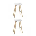 Стул барный LIBRA SOFT БЕЛЫЙ 2 шт Stool Group УТ000038347 от ImperiumLoft