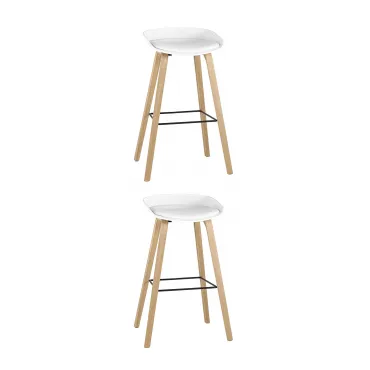 Стул барный LIBRA SOFT БЕЛЫЙ 2 шт Stool Group УТ000038347