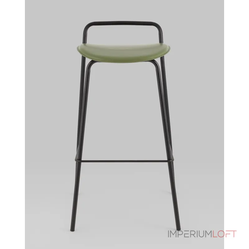 Стул барный Mantis экокожа зеленый Stool Group УТ000038916