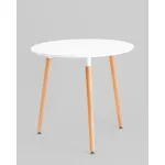 Стол круглый EAMES DST NEW D80 белый Stool Group УТ000039064 от ImperiumLoft