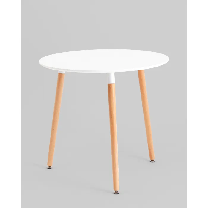 Стол круглый EAMES DST NEW D80 белый Stool Group УТ000039064 от ImperiumLoft