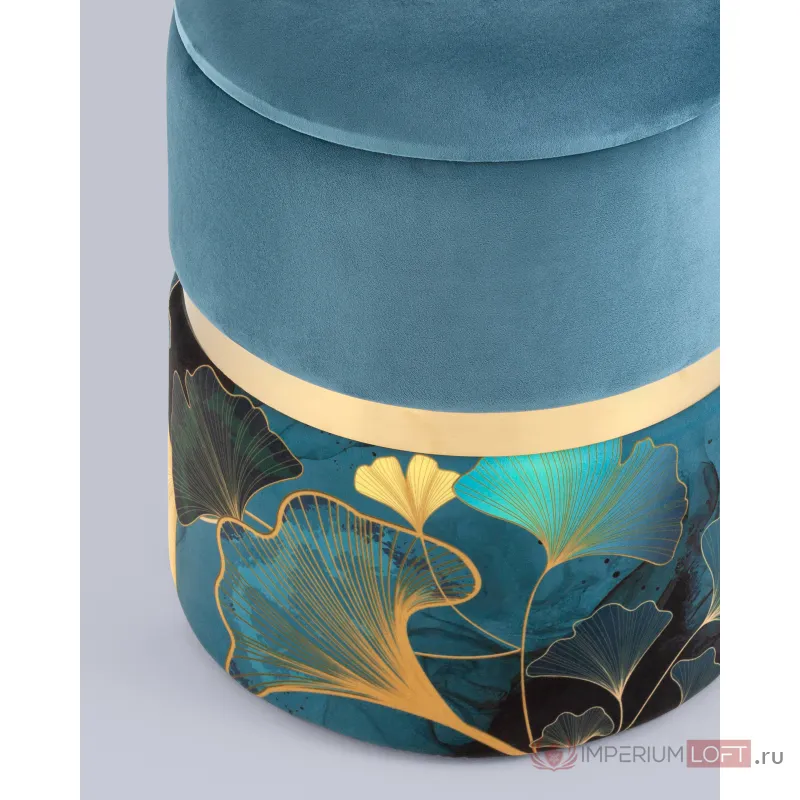 Пуф Кэрри с ящиком велюр Gingko Stool Group УТ000037323 от ImperiumLoft