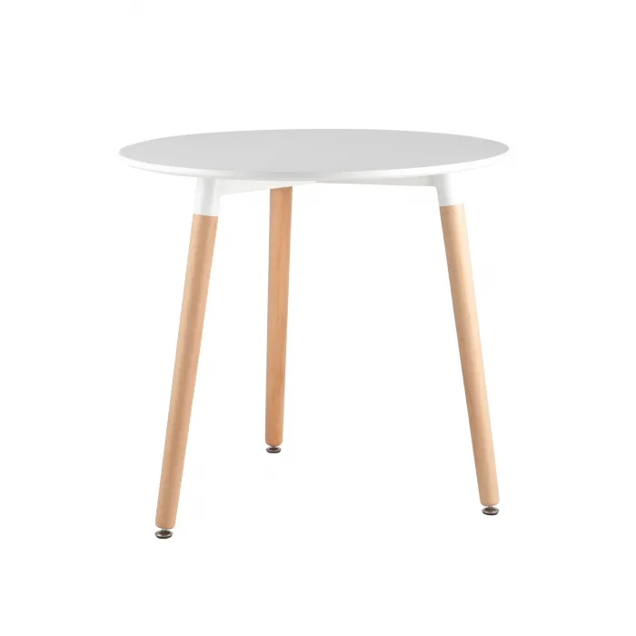 Стол круглый EAMES DST NEW D80 белый Stool Group УТ000039064 от ImperiumLoft