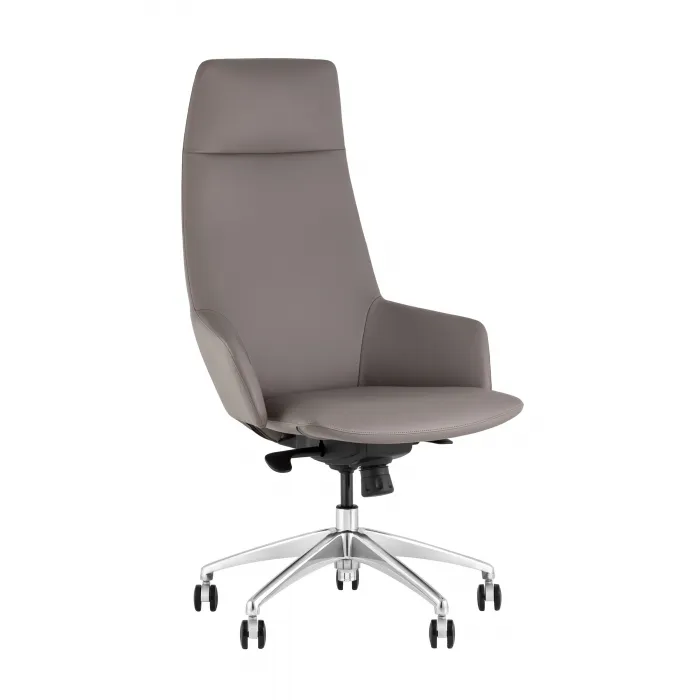Кресло руководителя Bow серый Stool Group УТ000038540 от ImperiumLoft