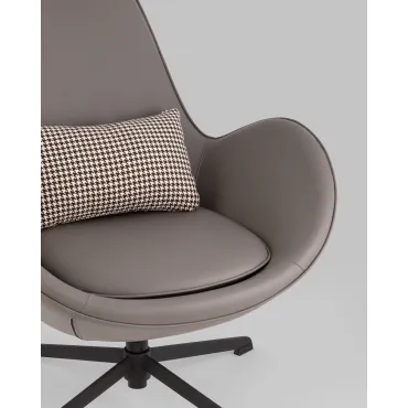 Кресло Ostra серый Stool Group УТ000038544 от ImperiumLoft
