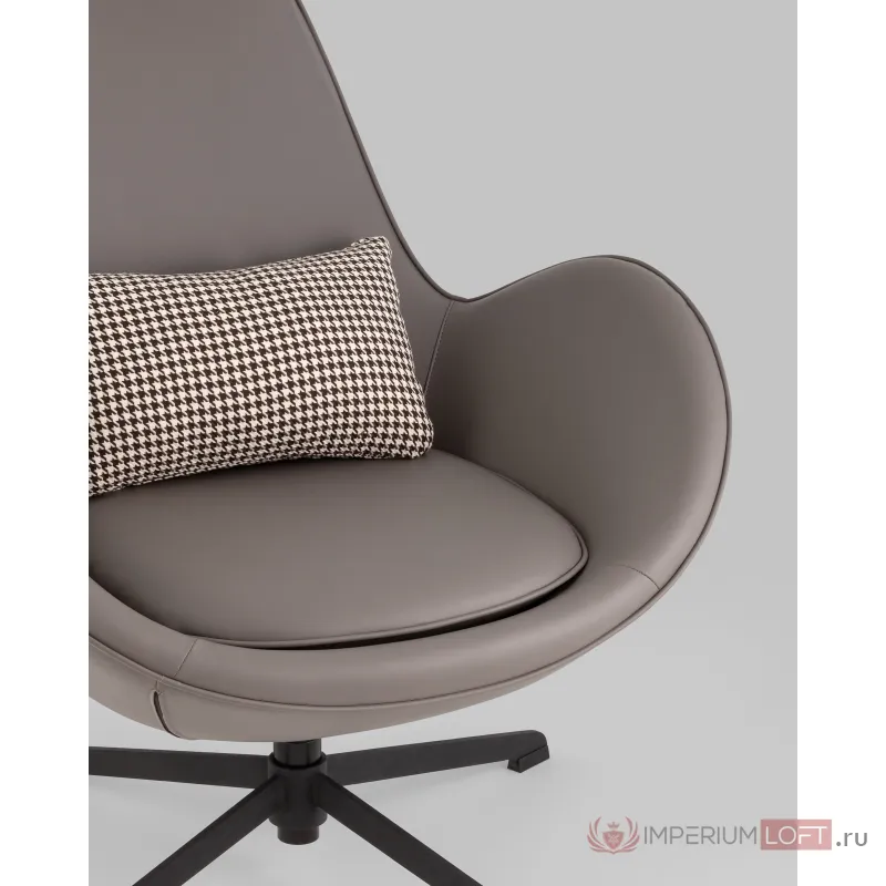 Кресло Ostra серый Stool Group УТ000038544 от ImperiumLoft