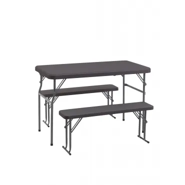Комплект стола и двух скамеек Stool Group Кейт YX-B113 brown