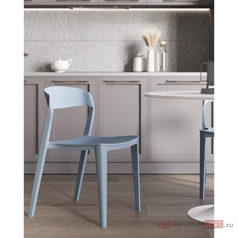 Стул Moris пластик голубой Stool Group УТ000039256 от ImperiumLoft