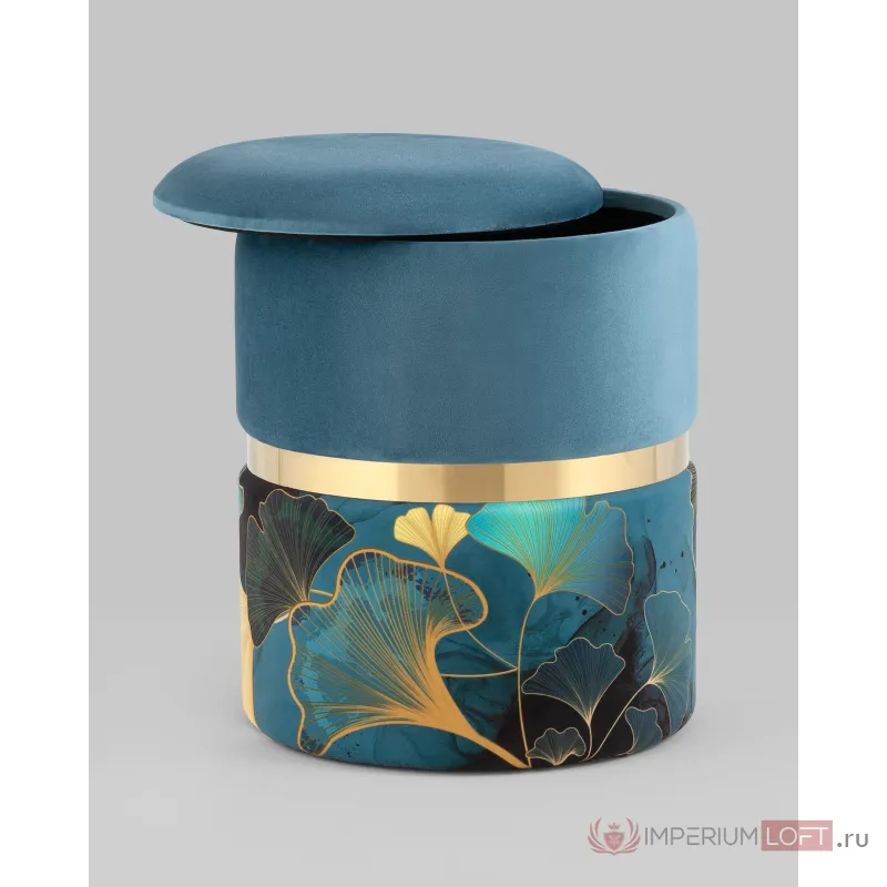 Пуф Кэрри с ящиком велюр Gingko Stool Group УТ000037323 от ImperiumLoft
