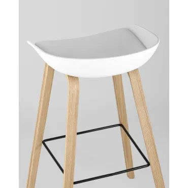 Стул барный LIBRA SOFT БЕЛЫЙ 2 шт Stool Group УТ000038347 от ImperiumLoft