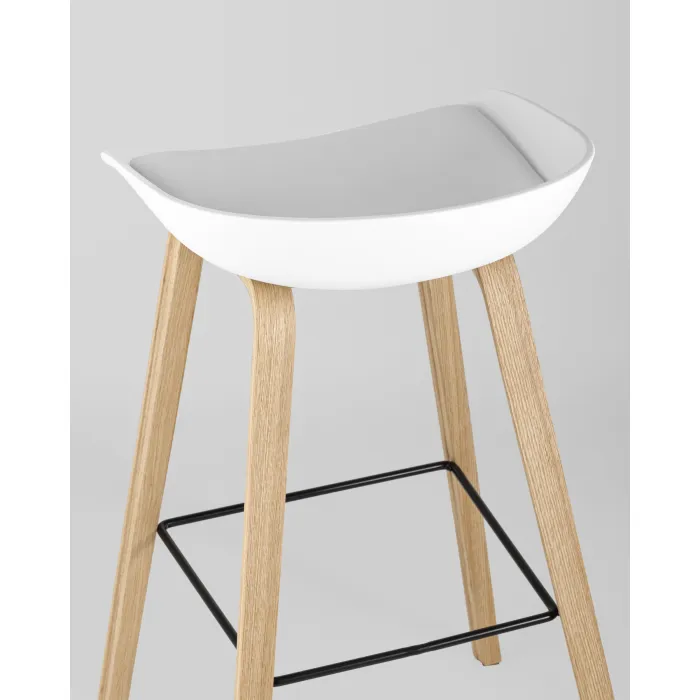 Стул барный LIBRA SOFT БЕЛЫЙ 2 шт Stool Group УТ000038347 от ImperiumLoft