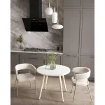 Стол обеденный Nymphaea D90 терраццо Stool Group УТ000039029 от ImperiumLoft