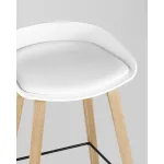 Стул барный LIBRA SOFT БЕЛЫЙ 2 шт Stool Group УТ000038347 от ImperiumLoft