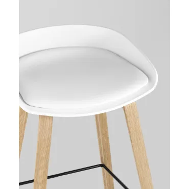 Стул барный LIBRA SOFT БЕЛЫЙ 2 шт Stool Group УТ000038347 от ImperiumLoft