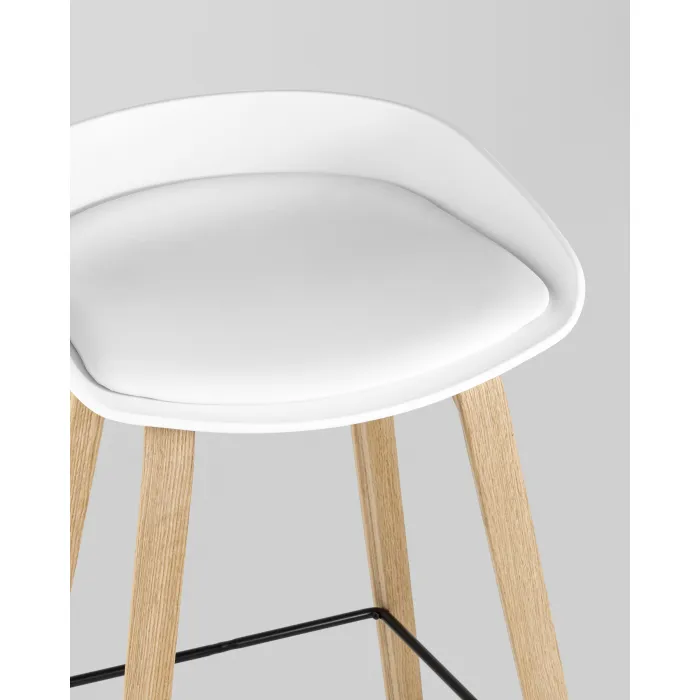 Стул барный LIBRA SOFT БЕЛЫЙ 2 шт Stool Group УТ000038347 от ImperiumLoft