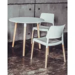 Стол круглый EAMES DST NEW D80 белый Stool Group УТ000039064 от ImperiumLoft