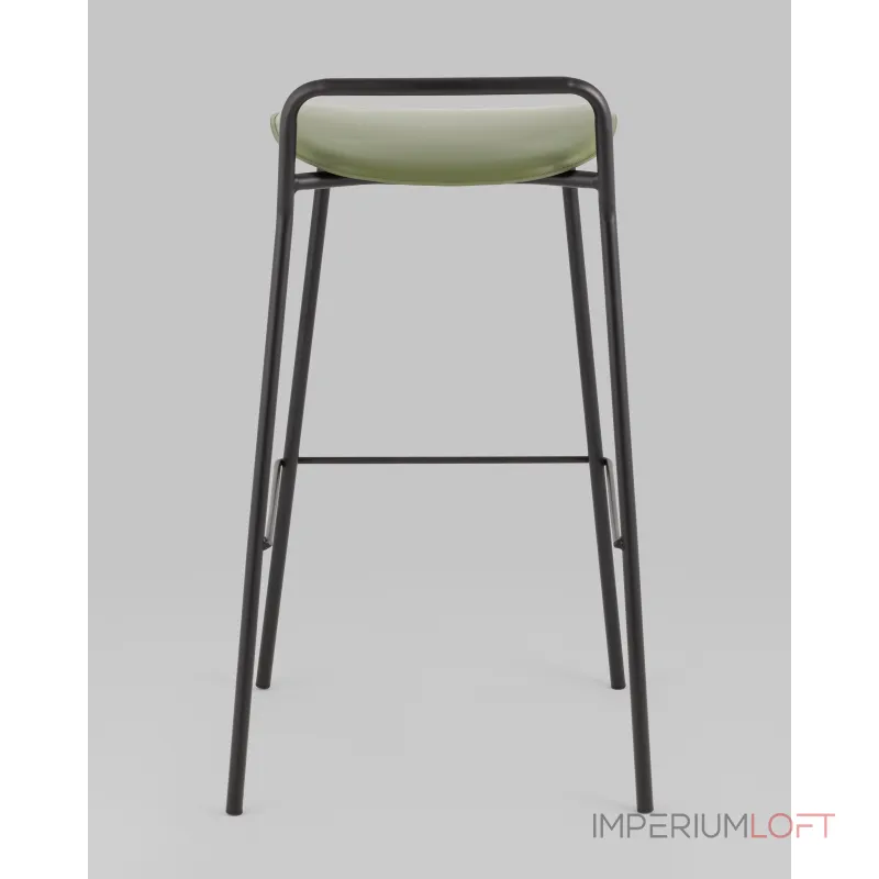 Стул барный Mantis экокожа зеленый Stool Group УТ000038916