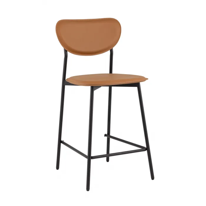 Стул полубарный Minnie коричневый Stool Group УТ000039217 от ImperiumLoft