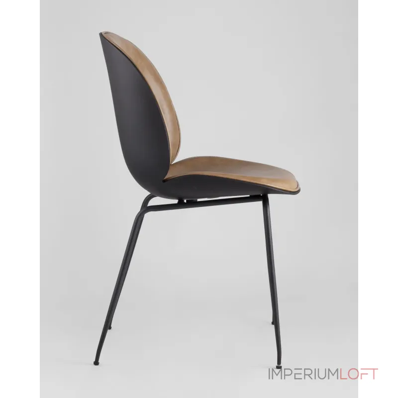 Стул Beetle PU бежевый 2 шт Stool Group УТ000037558