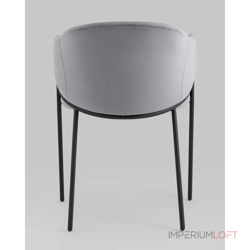 Стул Brace велюр серый Stool Group УТ000039130 от ImperiumLoft Стул Brace велюр серый Stool Group УТ000039130 от ImperiumLoft