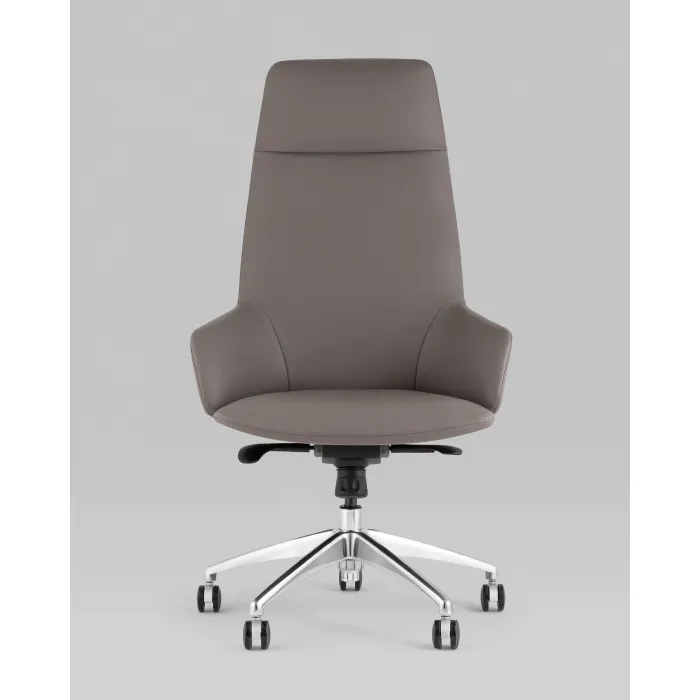 Кресло руководителя Bow серый Stool Group УТ000038540 от ImperiumLoft