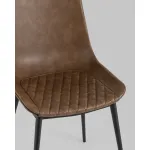 Стул TEXAS экокожа коричневый 2 шт. Stool Group УТ000037294