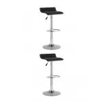 Стул барный Хай-Тек черный 2 шт Stool Group УТ000038605 от ImperiumLoft