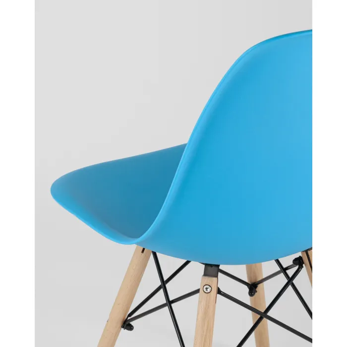 Стул Eames Style DSW бирюзовый x4 (разборный каркас) Stool Group УТ000037602 от ImperiumLoft