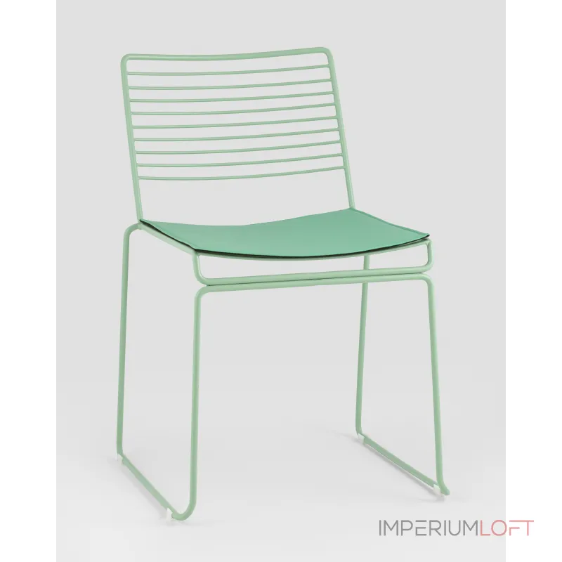 Стул обеденный Danny зеленый с подушкой Stool Group УТ000038986 от ImperiumLoft Стул обеденный Danny зеленый с подушкой Stool Group УТ000038986 от ImperiumLoft