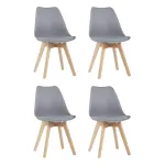 Стул FRANKFURT серый 4 шт. Stool Group УТ000036612