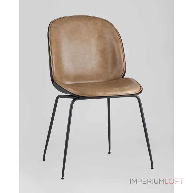Стул Beetle PU бежевый 2 шт Stool Group УТ000037558
