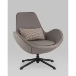Кресло Ostra серый Stool Group УТ000038544 от ImperiumLoft