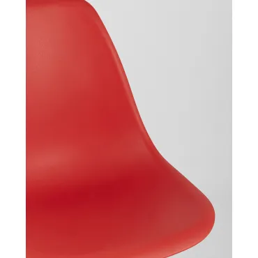 Стул Eames Style DSW красный x4 (разборный каркас) Stool Group УТ000037607 от ImperiumLoft