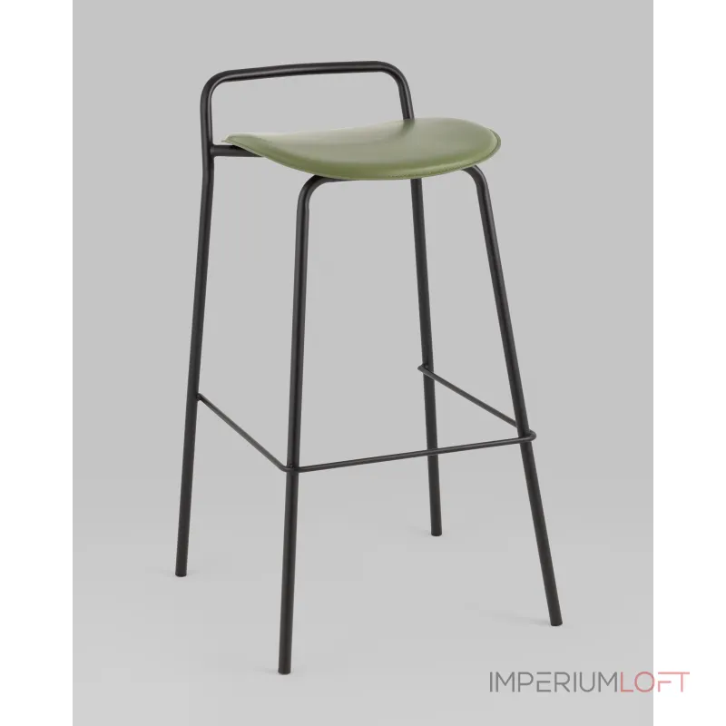 Стул барный Mantis экокожа зеленый Stool Group УТ000038916